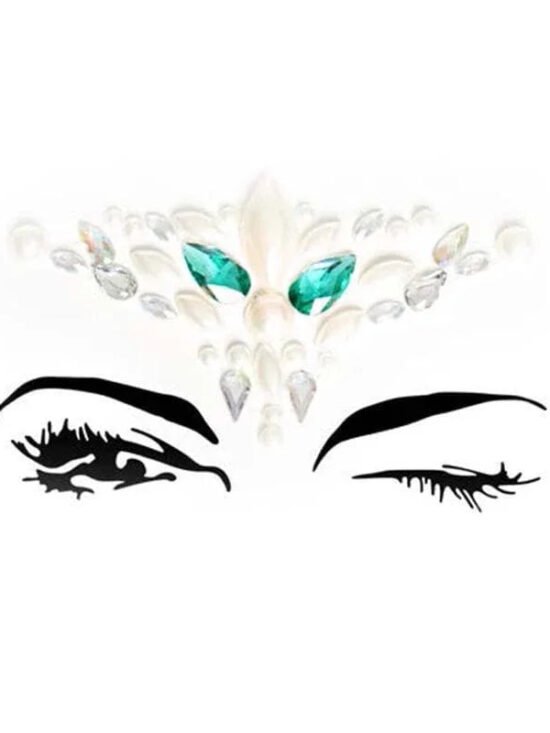 Leg Avenue Sirene Adhesive Face Jewels Sticker (6pk)