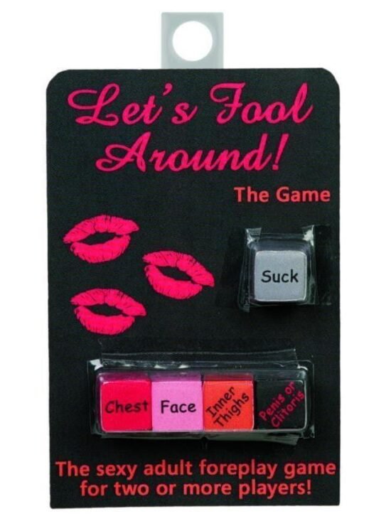 Lets Fool Around Couples Romantic Dice Game
