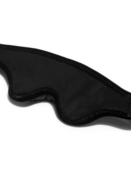 Liberator LoveBlind Plush Comfortable Contoured Blindfold with Storage Bag Black