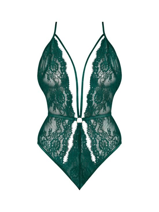 Magic Silk Evermore Plunge Teddy Emerald