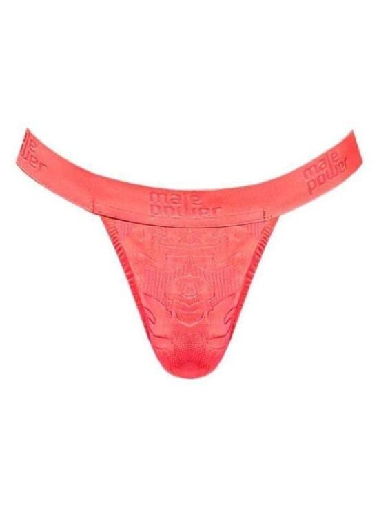 Male Power Impressions Micro V-Shaped G-String Coral
