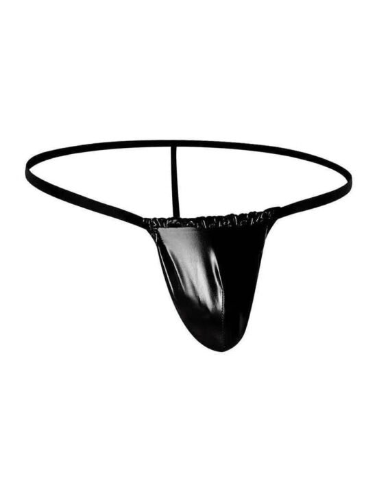 Male Power Liquid Onyx Posing Strap G-String