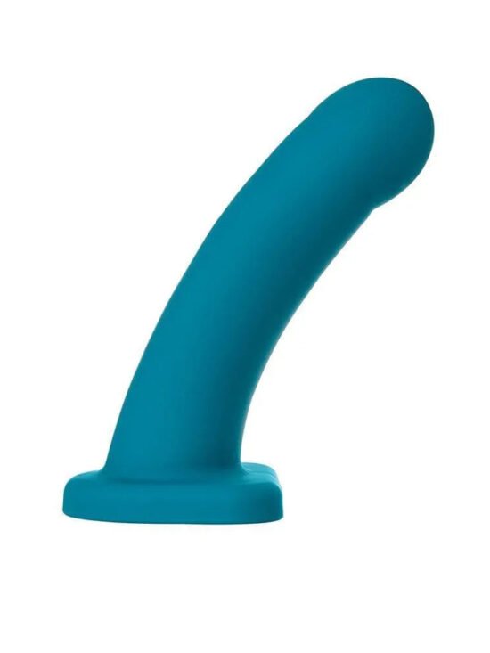 Nexus Collection Lennox 8 in Hollow Vibrating Silicone Sheath Dildo