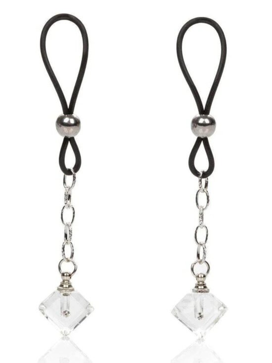 Nipple Play Non-Piercing Adjustable Nipple Crystal Gem Jewelry