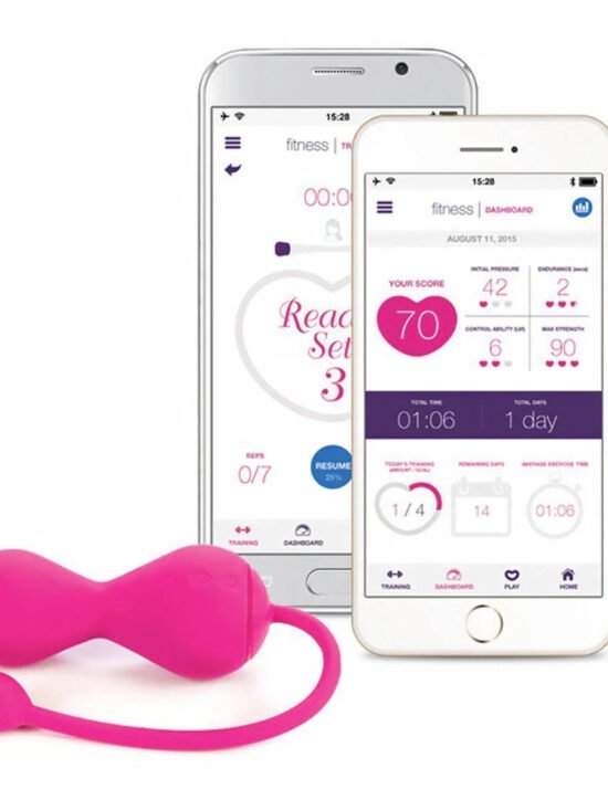 Ohmibod Lovelife Krush App Connected Smart Kegel Exerciser with Vibrations