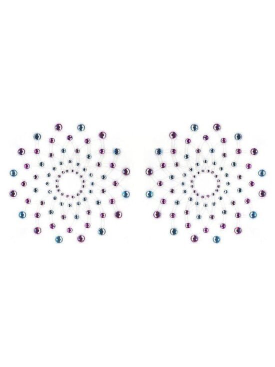 Pasties Crystal Mosaic Blue-purple