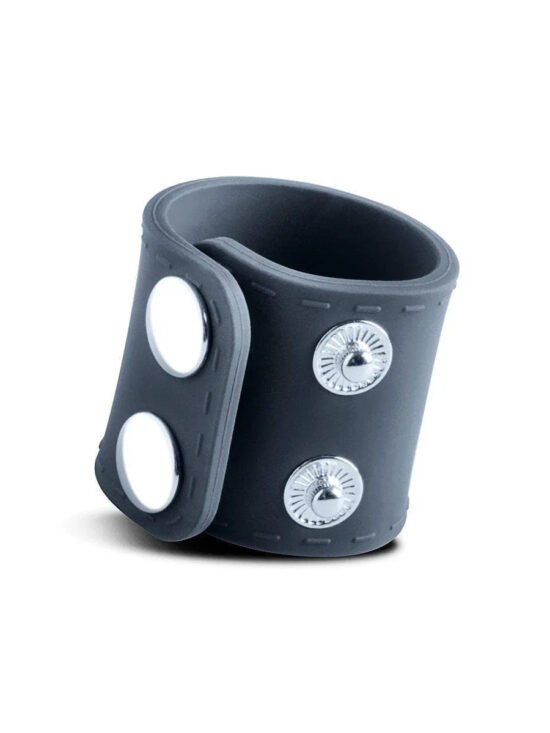 Penis & Balls Adjustable Ring Strap with Double Snaps