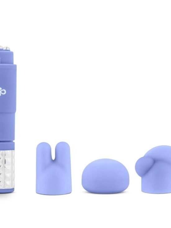 Rose Revitalize Massage Kit with Pocket Vibrator Massager and 3 Attachments