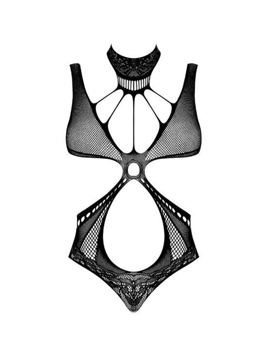 Magic Silk Seamless Teddy Black One Size