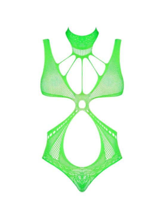 Magic Silk Seamless Teddy Lime One Size