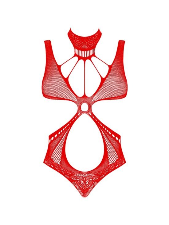 Magic Silk Seamless Teddy Red One Size
