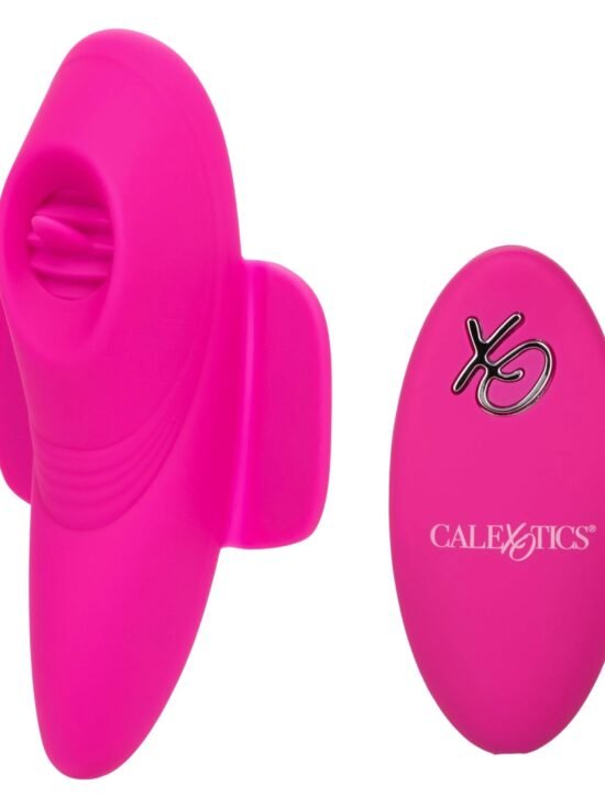 Lock-N-Play Remote Flicker Rechargeable Silicone Panty Teaser Panty Vibe