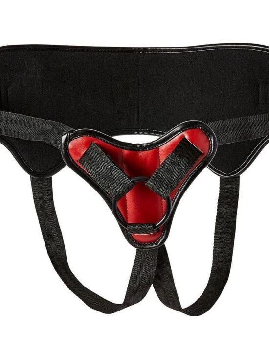 Saffron Strap-On Harness - Red/Black