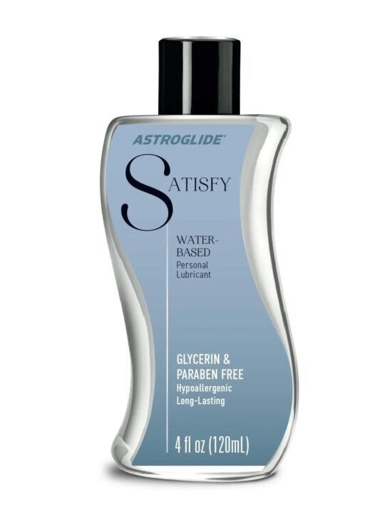 Astroglide Satisfy Glycerin Paraben Free Adult Retail Only Quality Lubricant 4 oz