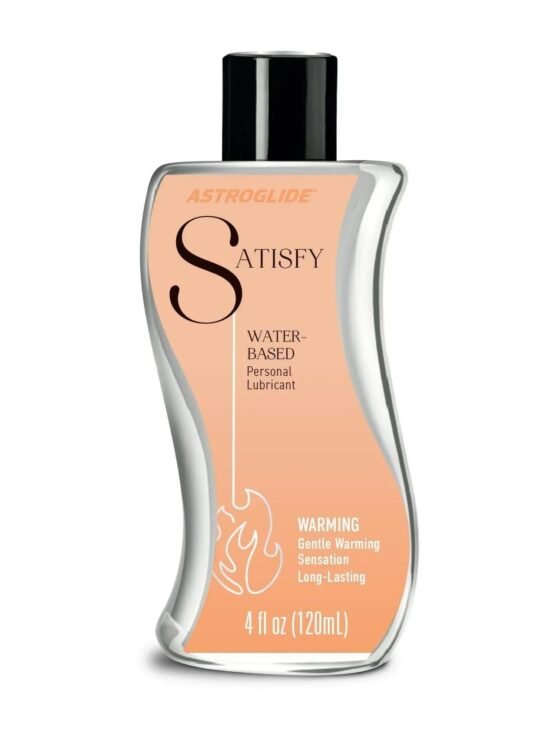 Astroglide Satisfy Warming Adult Retail Only Quality Lubricant 4 oz