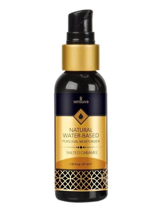 Sensuva Natural Water Based Salted Caramel Flavored Lubricant