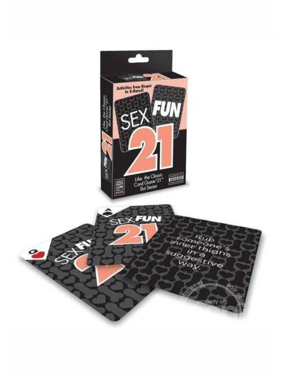 Sex Fun 21 Card Game
