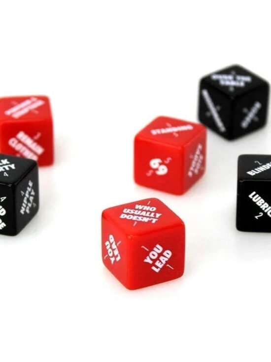 Sexy 6 Dice Sex Edition Couples Sex Position Exploration Game with 720 Combinations