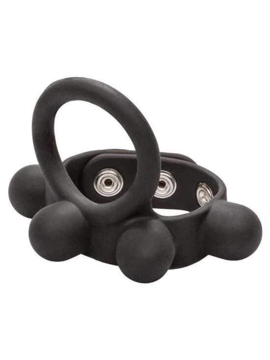 Silicone 2 Oz Weighted Ball Stretcher Penis Ring