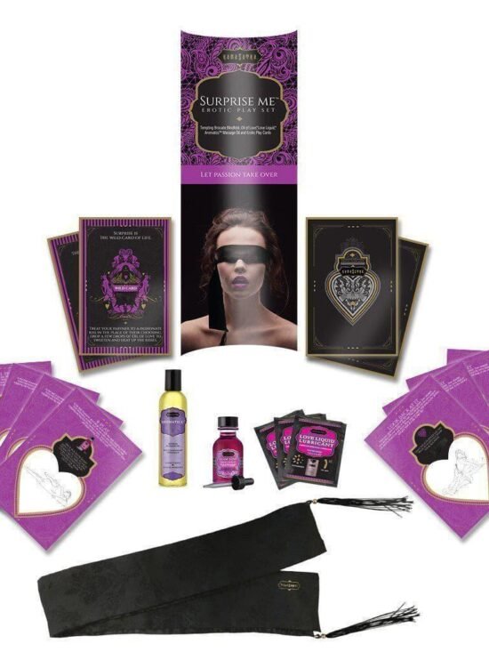 Surprise Me Couples Erotic Adventure Playset 5 Item Kit