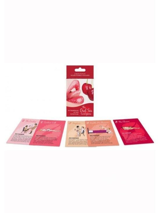 The Oral Sex Card Game - 54 Oral Sex Playing Cards