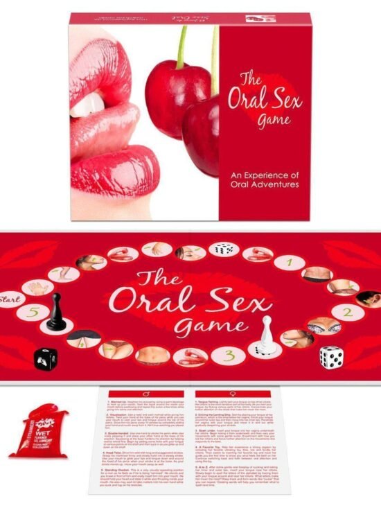 The Oral Sex Couples Erotic Tantalizing Foreplay Board Game