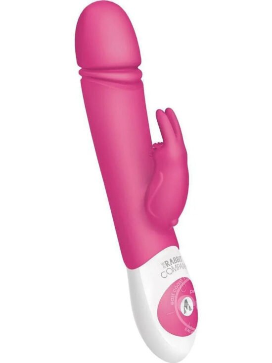 The Thrusting Rabbit USB Rechargeable Clitoral Stimulation Silicone Vibrator Splashproof
