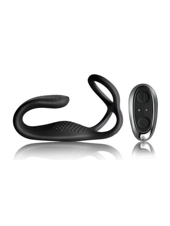 The-Vibe Silicone Rechargeable Anal Stimulator With Remote Control