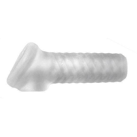 The Xplay Breeder Textured Open Tip Stroker Sleeve