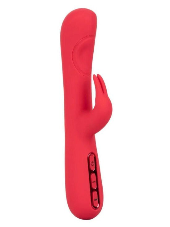 Throb Pulse Silicone Pulsating Curved Tip Thumping Rabbit Vibrator