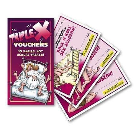 Vouchers Triple X Hot Sexual Treats for your Spouse