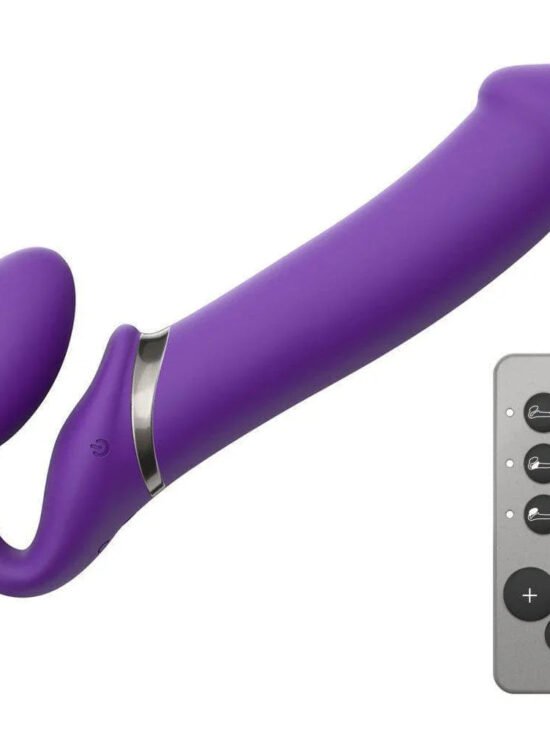 Strap-On-Me Remote Control Vibrating Bendable Strap-On X-Large