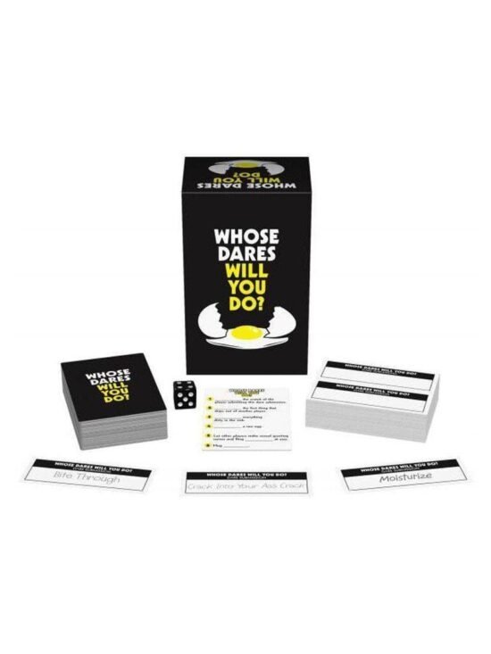 Whose Dares Will You Do? Couples Fun Exploration Sex Game
