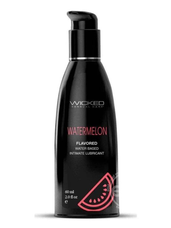 Wicked Aqua Water Based Flavored Lubricant Watermelon