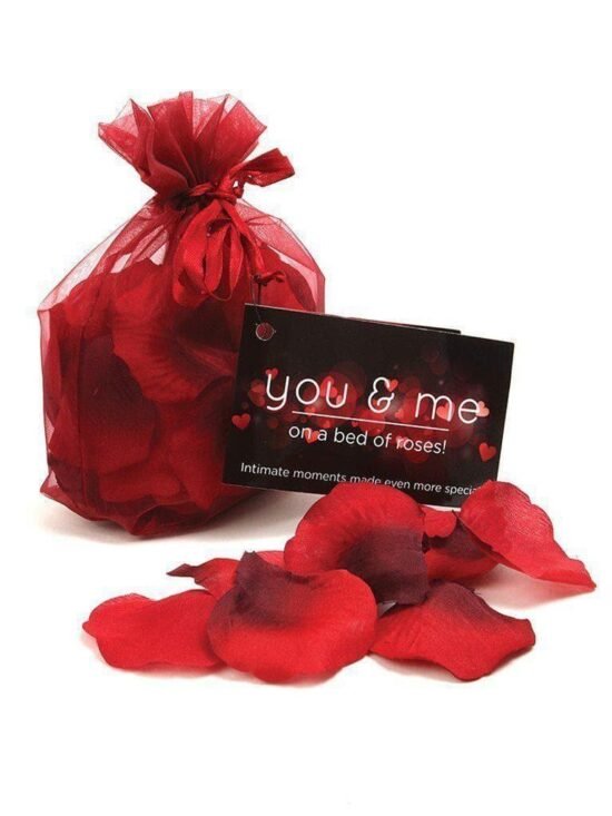 You & Me Bed Of Roses Re-Usable Sexy Fabric Rose Petals for Romantic Moments