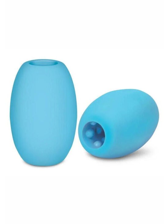 Zolo Squeezable & Textured Mini Bubble Male Stroker Non Vibrating