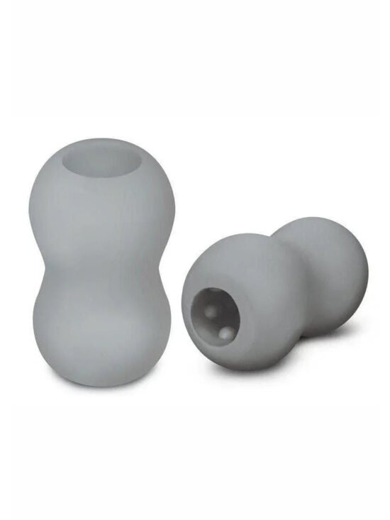 Zolo Squeezable & Textured Mini Double Bubble Male Stroker Non Vibrating