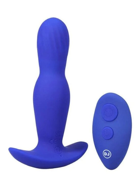 A-Play 12 Level Expander Rechargeable Silicone Anal Plug with Remote Control