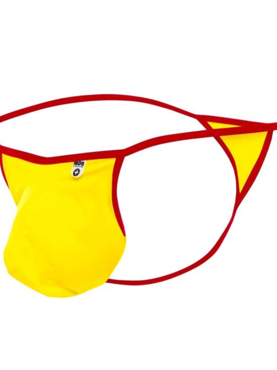 Male Basics Mob Men's Magic Pouch Thong Yellow