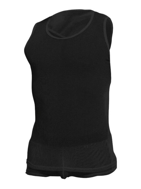 Male Basics MOB Men's Fishnet See Through Top Black