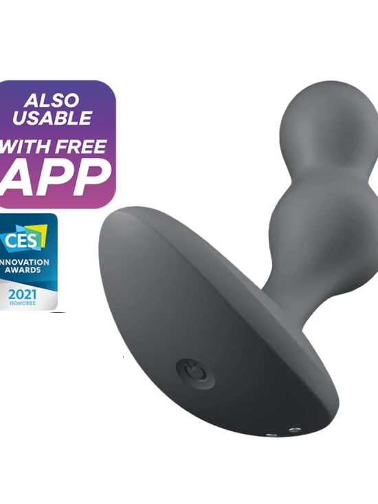 Satisfyer Deep Diver Silicone Vibrating 12 Level App Enabled Anal Plug