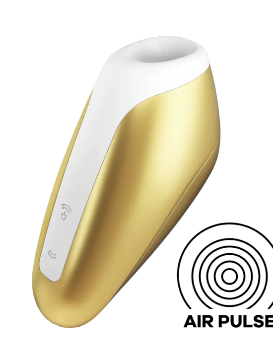 Satisfyer Love Breeze Rechargeable Silicone Clitoral Stimulator with Air Pulse Technology