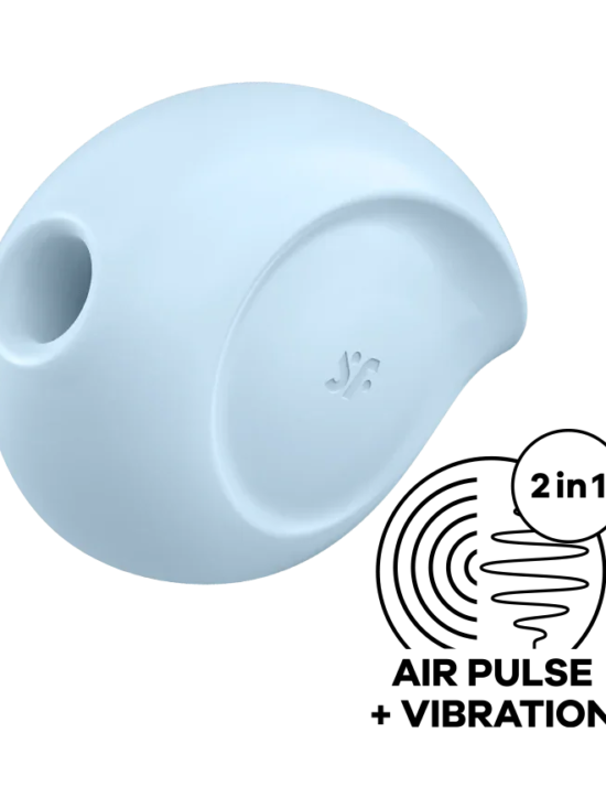 Satisfyer Sugar Rush Rechargeable Silicone 2 Motor Clitoral Stimulator with Air Pulse Technology