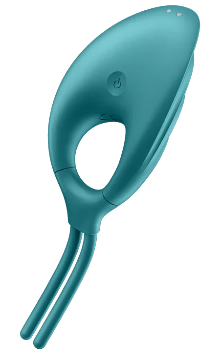 Satisfyer Men Swordsman Silicone 12 Level Penis Ring & Clitoral Vibrator