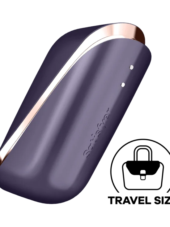 Satisfyer Pro Traveler USB Rechargeable Clitoral Stimulator with Air Pulse Technology Purple