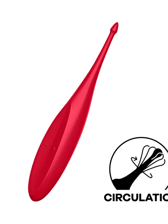 Satisfyer Twirling Fun Silicone 12 Function Clit & Nipple Vibrator