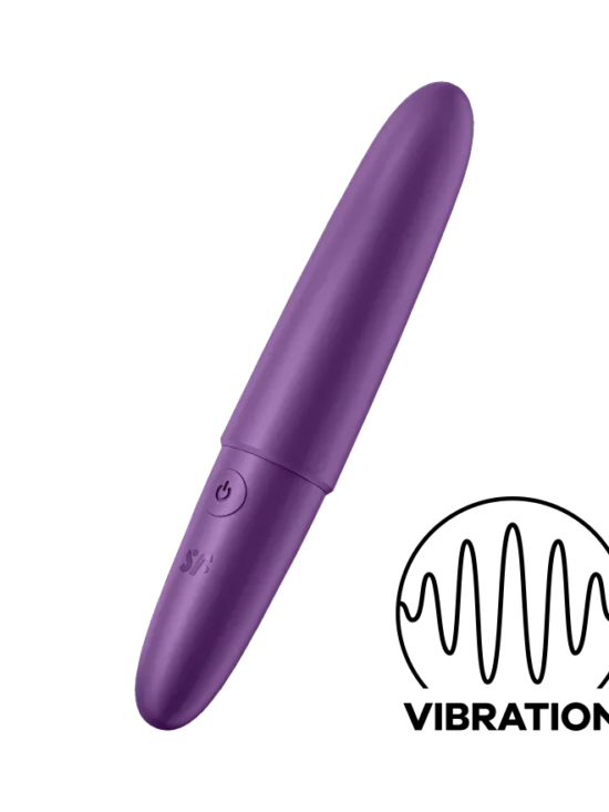 Satisfyer Ultra Power Bullet 6 Rechargeable Silicone 12 Vibration Levels Bullet Vibrator