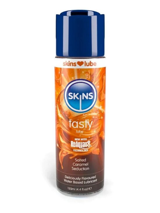 Skins Salted Caramel Seduction Water Based Lubricant 4.4 oz
