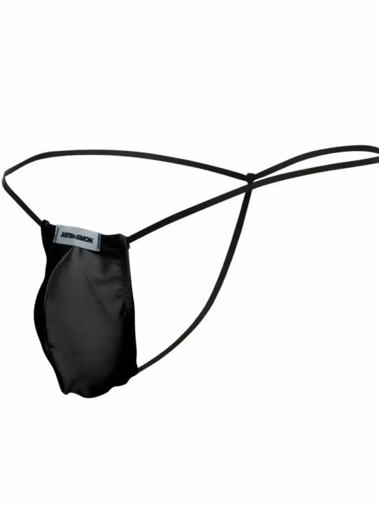 MaleBasics JUSTIN + SIMON Classic G-String Bulge Black