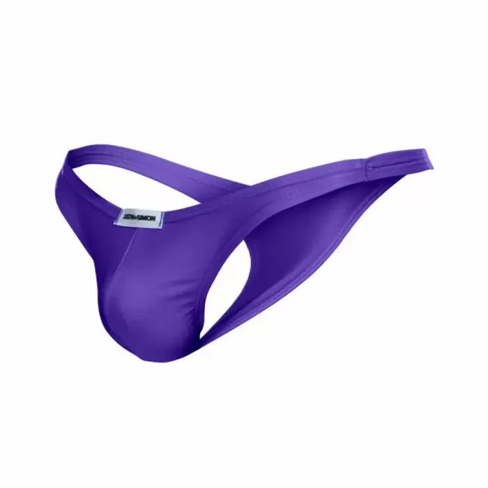 MaleBasics JUSTIN + SIMON Classic Tanga Male Jockstrap Purple